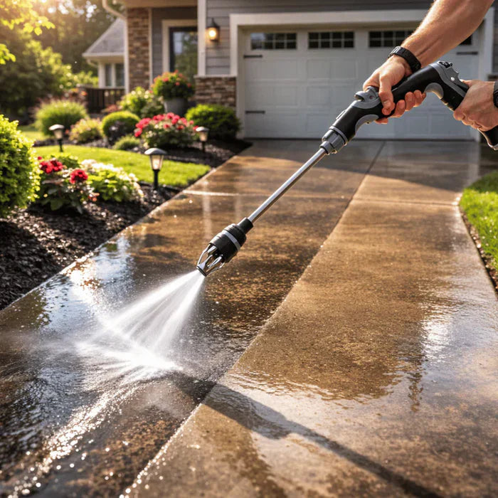 Lorencia™ - Power high-pressure cleaner for every garden hose
