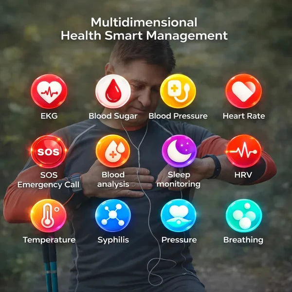 Lorencia™ - With Fall Detection and Blood Glucose measurement